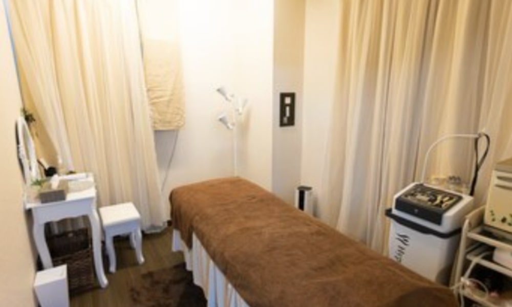 ドライヘッドスパルメア東川口店の個室空間